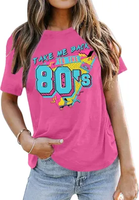 80s Baby 90s Made Me Shirt Womens Vintage Tie Dye 90s Shirts Casual Retro 80's Nostalgia Shirt Tops