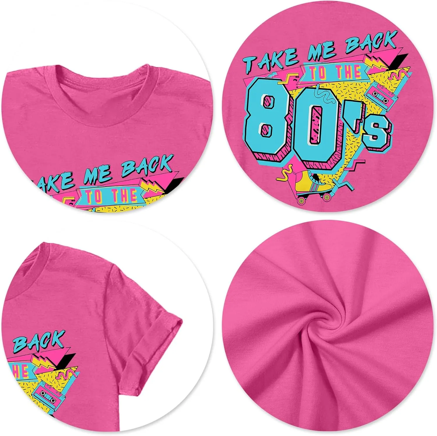 80s Baby 90s Made Me Shirt Womens Vintage Tie Dye 90s Shirts Casual Retro 80's Nostalgia Shirt Tops