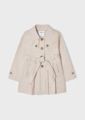 Almond Trench Coat