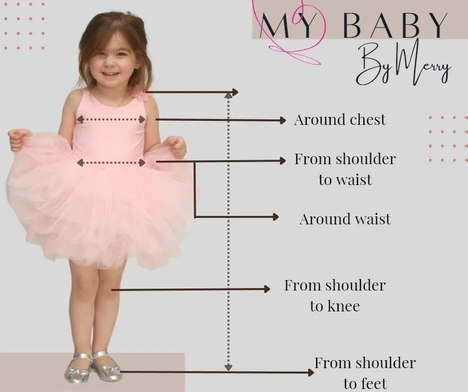 Ariel girl dress organza