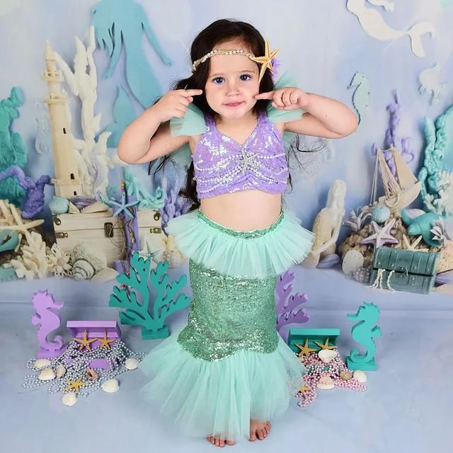 Ariel mermaid dress