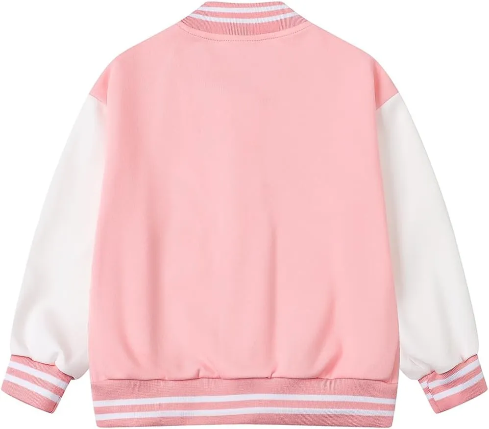 ARTMINE Kids&Men Baseball Jackets Casual Varsity Jacket School Bomber Jackets