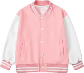 ARTMINE Kids&Men Baseball Jackets Casual Varsity Jacket School Bomber Jackets