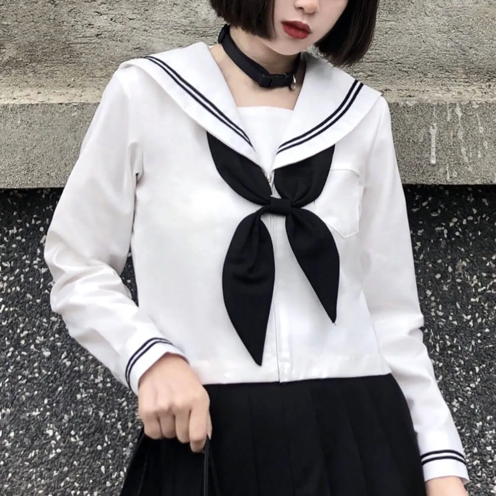 [Black White] Classic girl JK uniform set