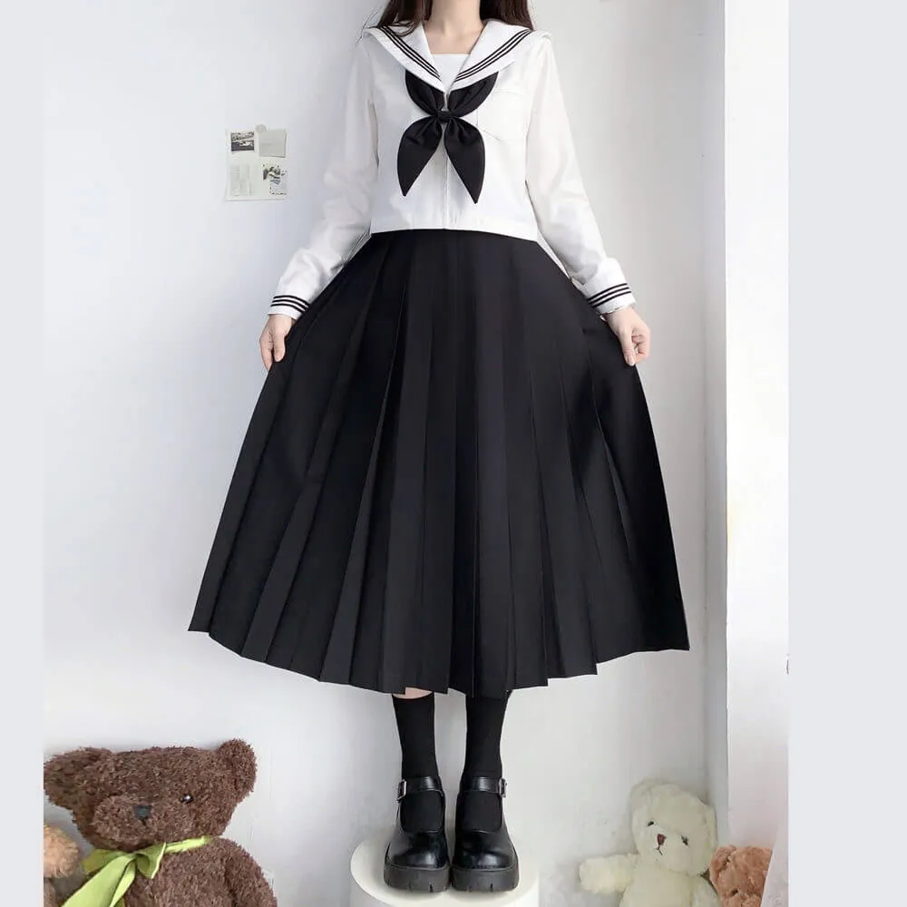 [Black White] Classic girl JK uniform set