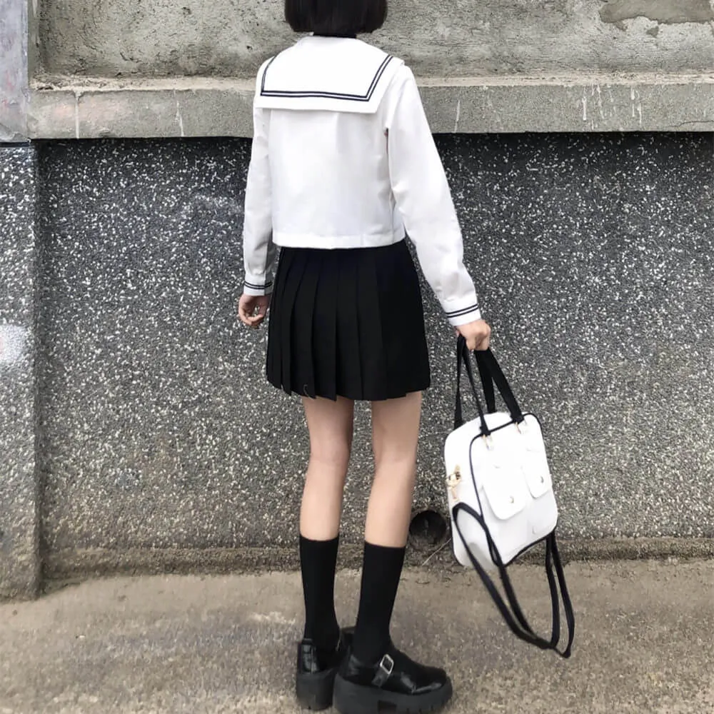 [Black White] Classic girl JK uniform set