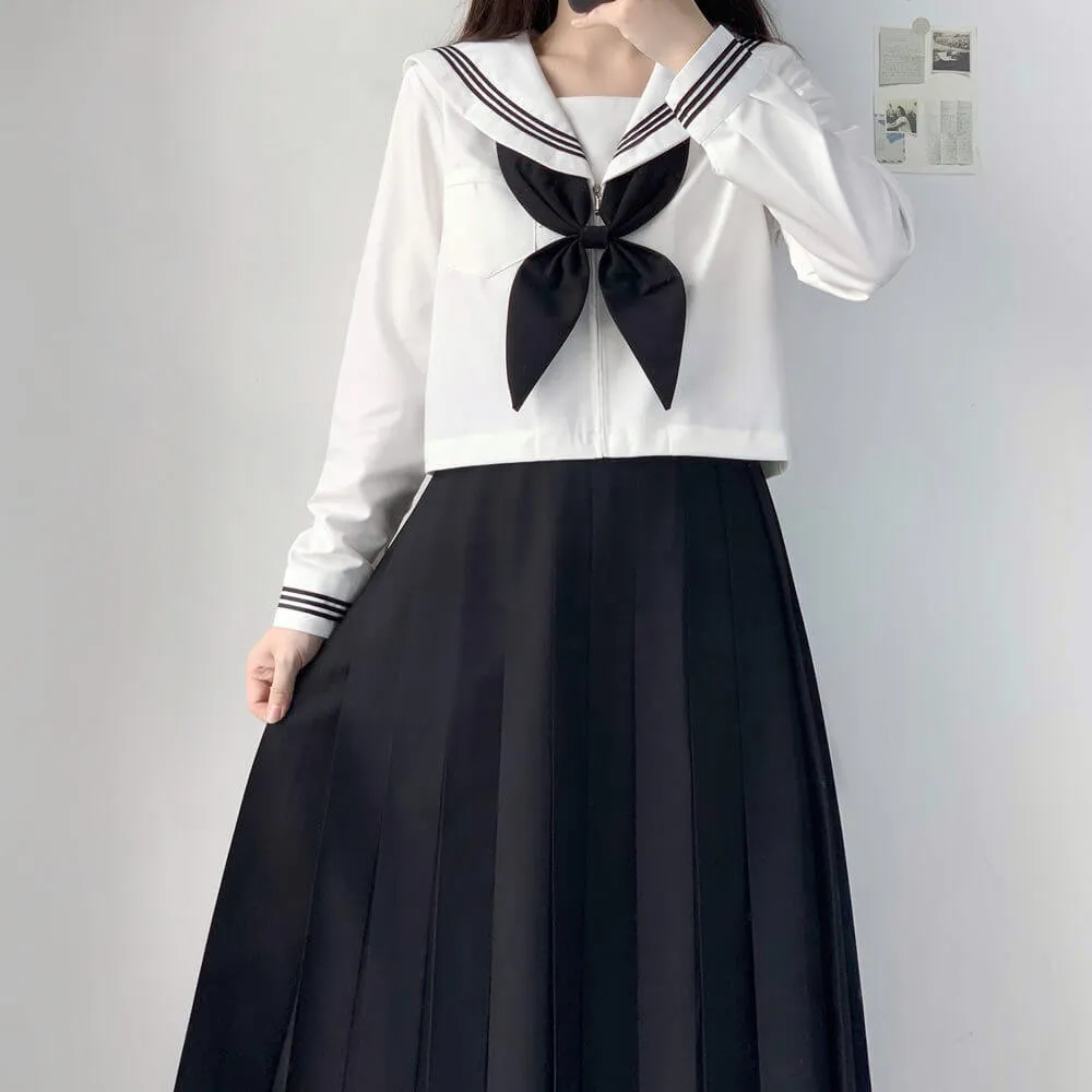 [Black White] Classic girl JK uniform set