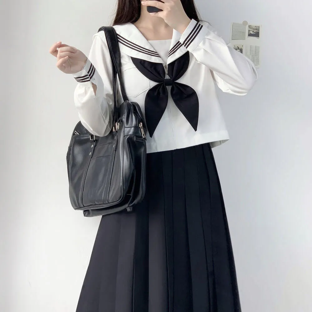 [Black White] Classic girl JK uniform set