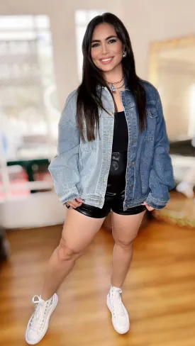 Denim on Denim Jacket