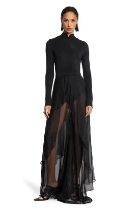 Dimensional Long-Sleeved Jumpsuit
