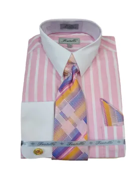 Fratello Pinstripe Dress Shirt