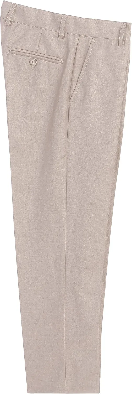 Gioberti Boys Flat Front Dress Pants