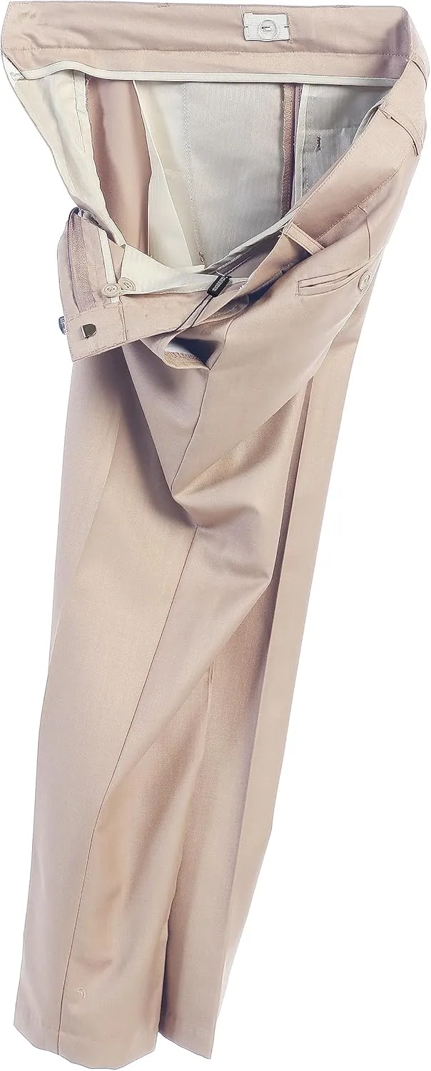 Gioberti Boys Flat Front Dress Pants