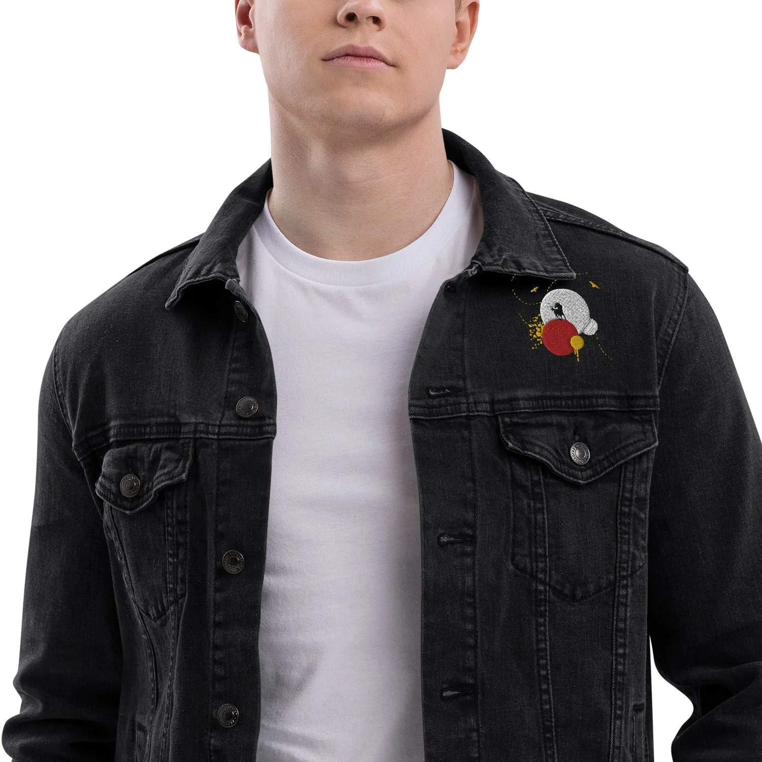 HAVE FUN Unisex Denim Jacket