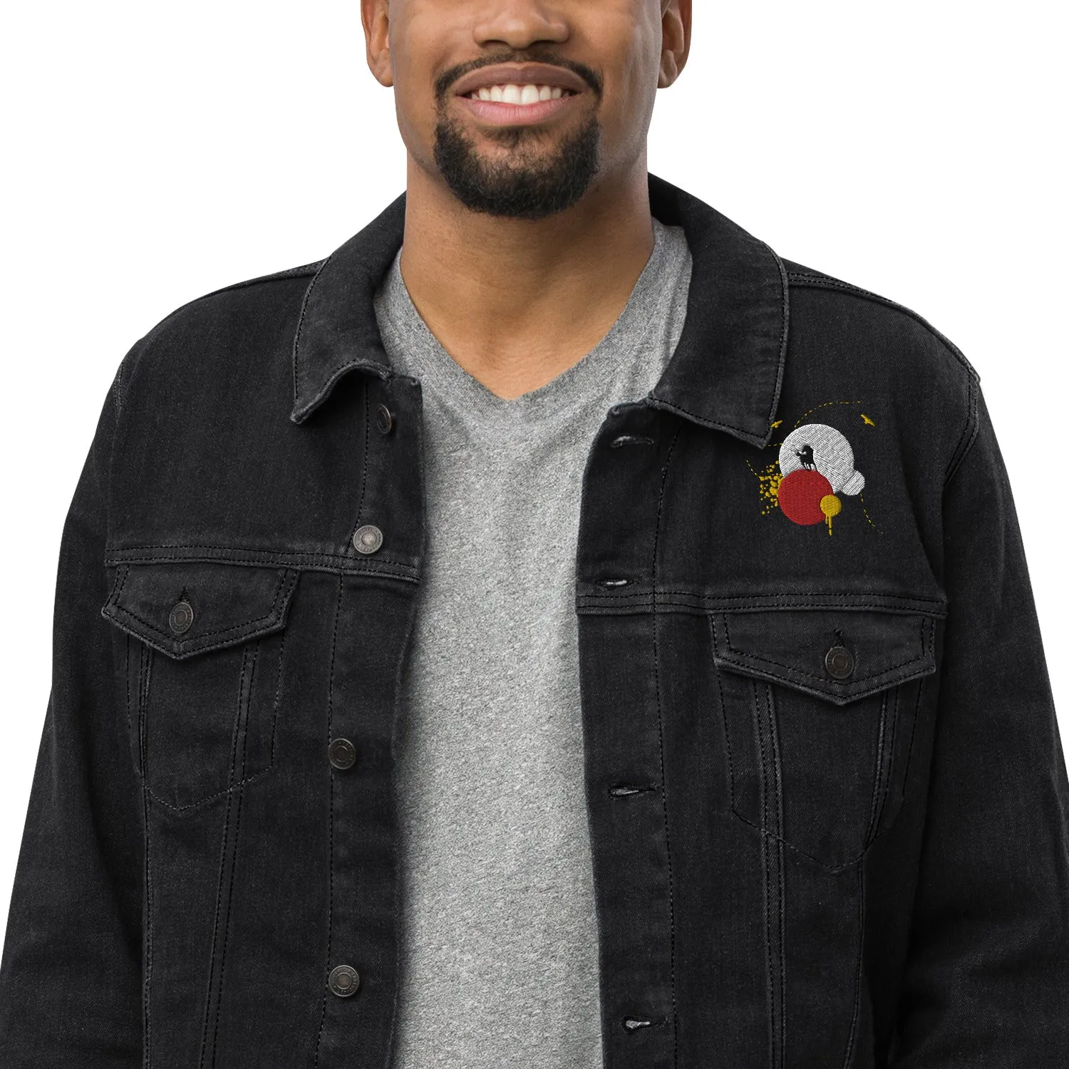 HAVE FUN Unisex Denim Jacket