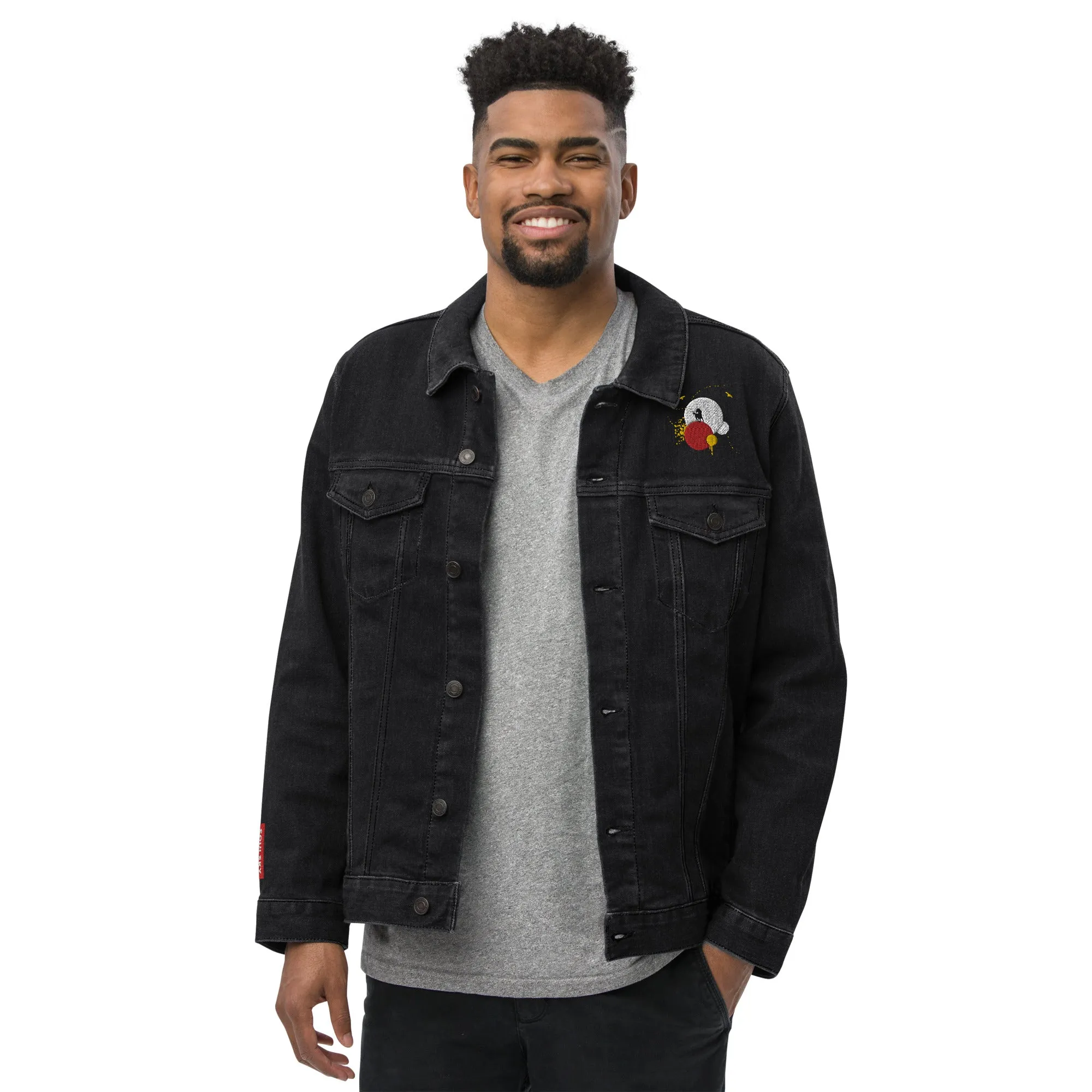 HAVE FUN Unisex Denim Jacket