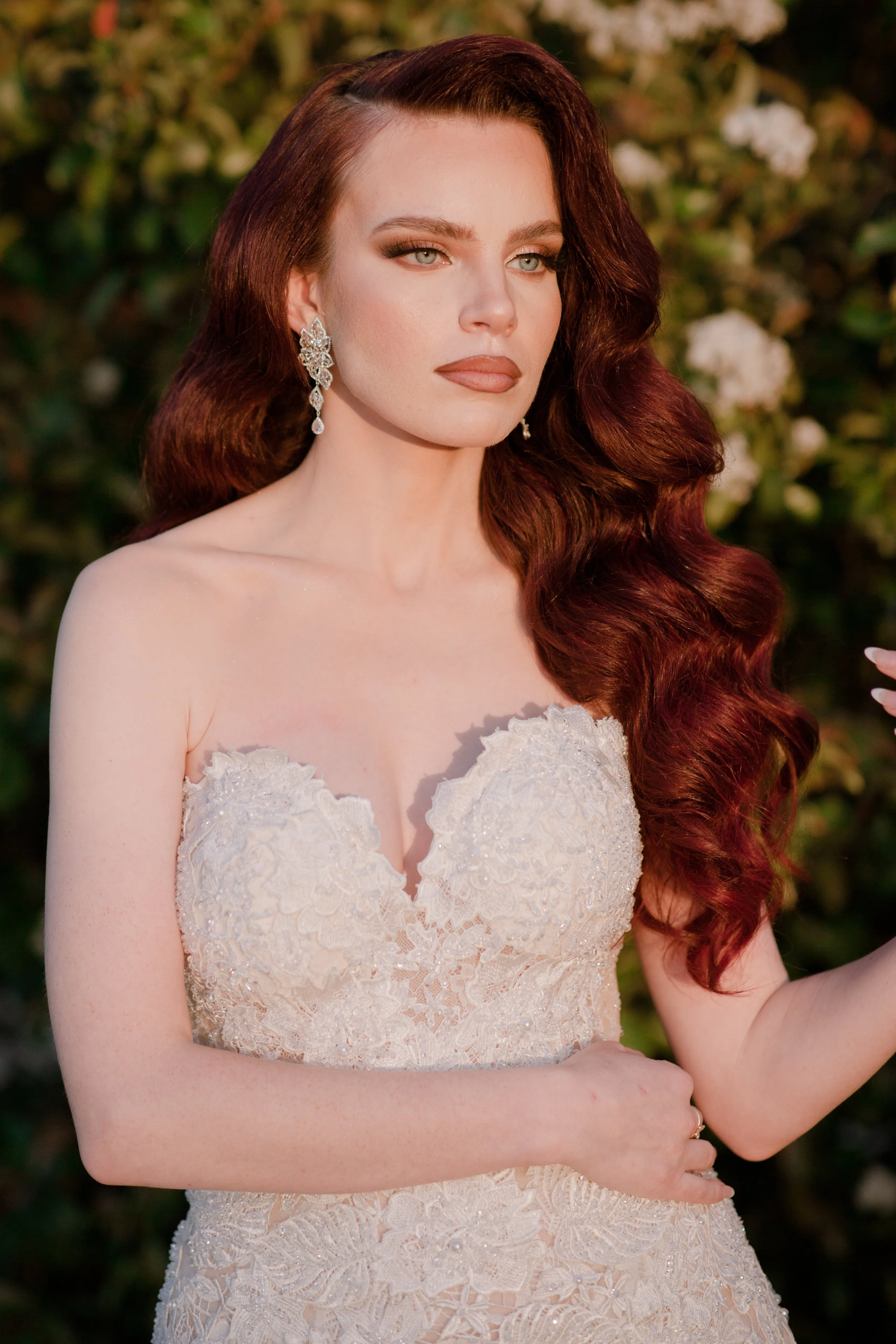 Lace and Tulle Mermaid Wedding Dress (#Julieta)