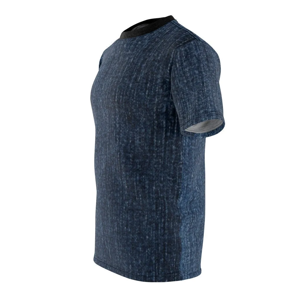 Lightweight Denim-Look T-shirt 3D Printed Unisex T-shirt,husband,wife/gf/bf/grans/dad/mom/bday/christmas gift