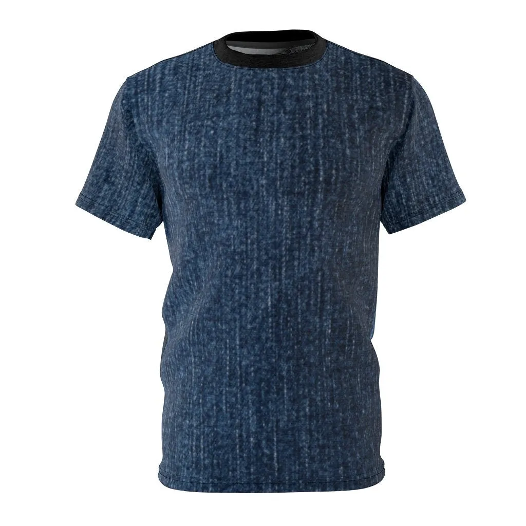 Lightweight Denim-Look T-shirt 3D Printed Unisex T-shirt,husband,wife/gf/bf/grans/dad/mom/bday/christmas gift