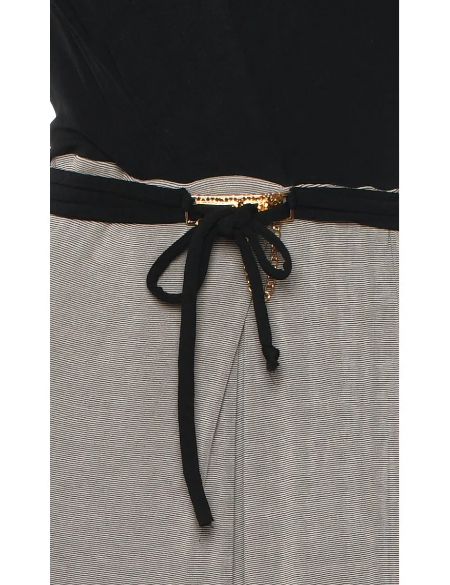 Long Sleeved Jumpsuit - S