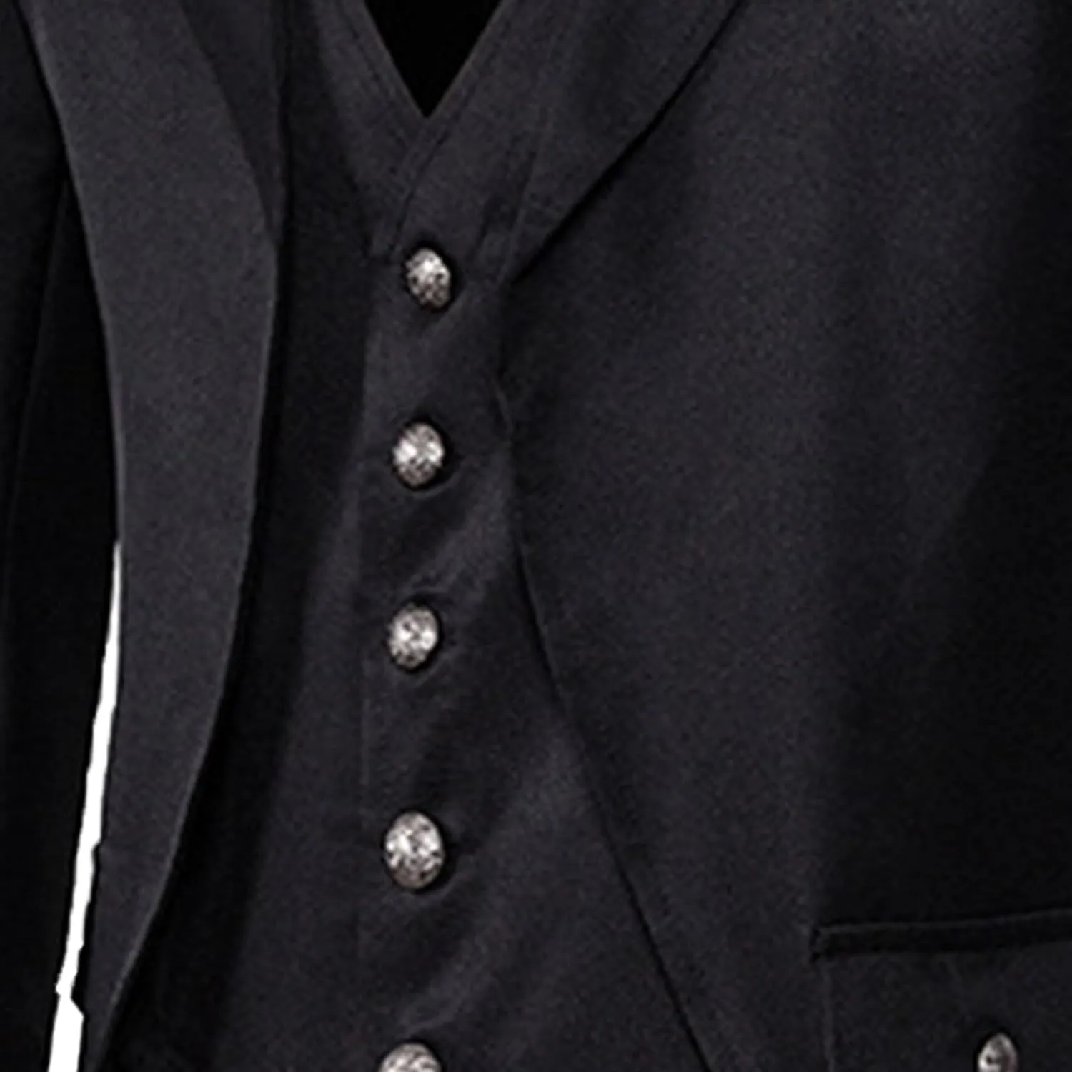 Mens Tails Slim Fit Tailcoat Dress Coat Gothic Tailcoat Tuxedo Jacket Dinner Party Wedding Blazer Suit Jacket