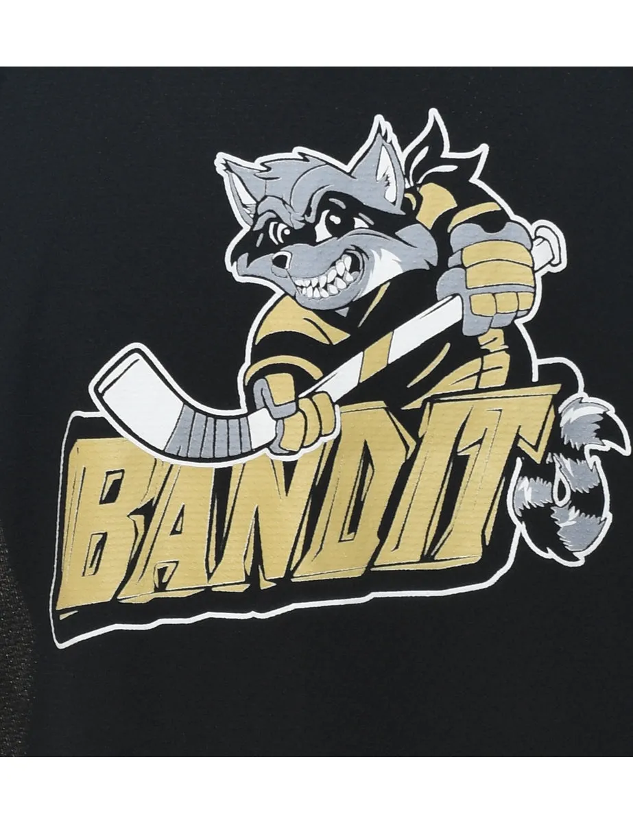 Mesh Bandit Printed T-shirt - S