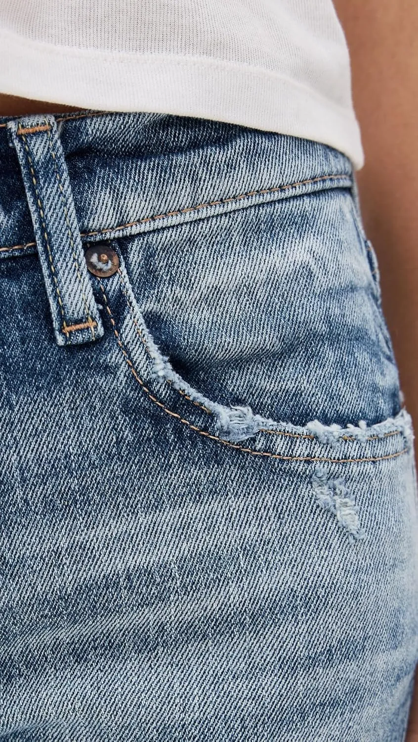 MOUSSY VINTAGE Women's Farmingdale Slim Straight Jeans
