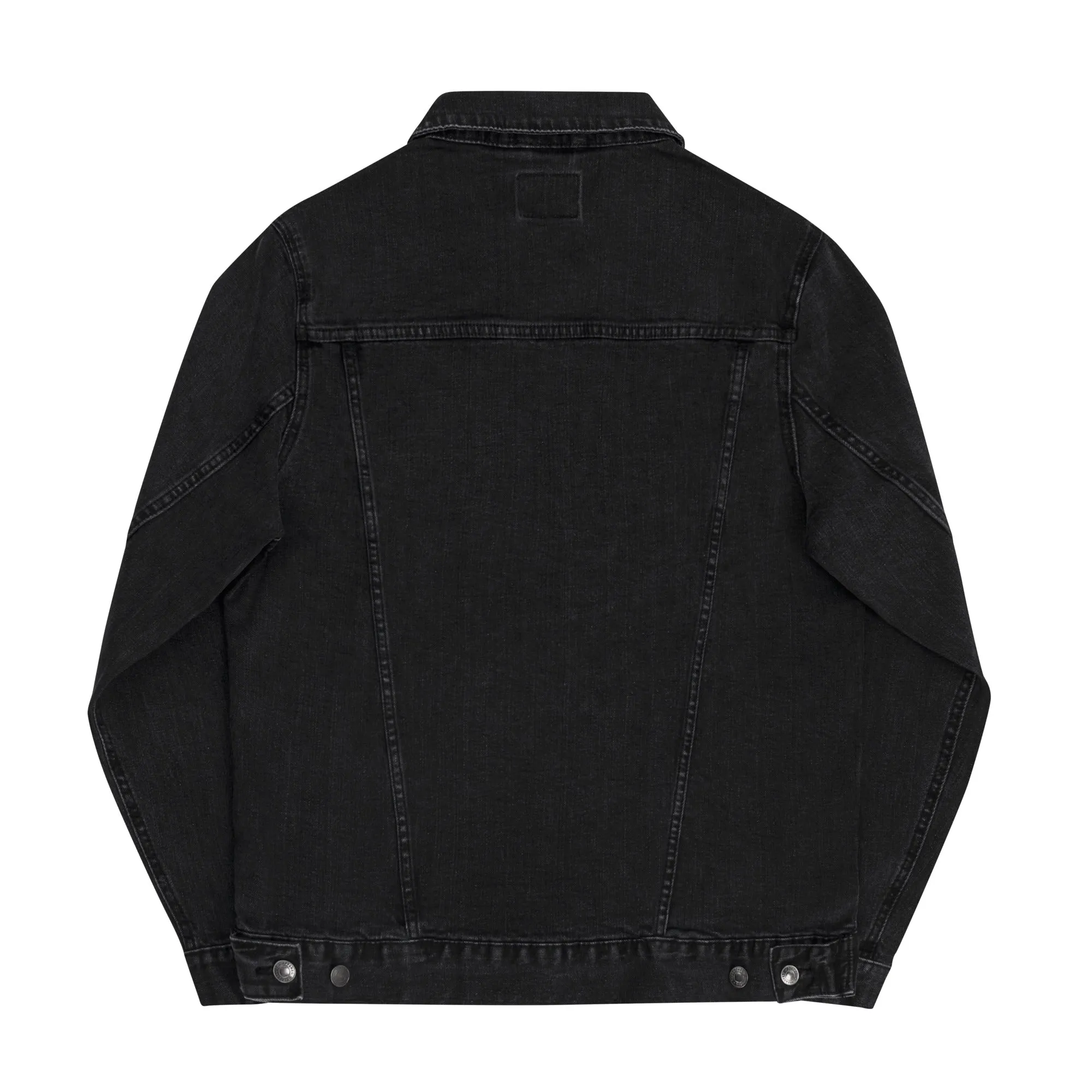 NEVER GIVE UP Unisex Denim Jacket