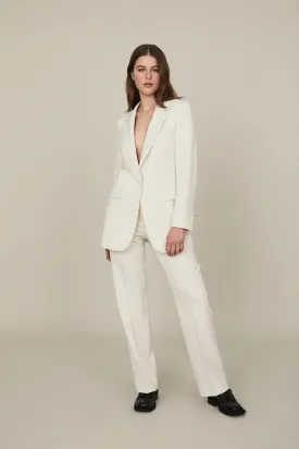 Off-White Barathea Single Breasted Suit