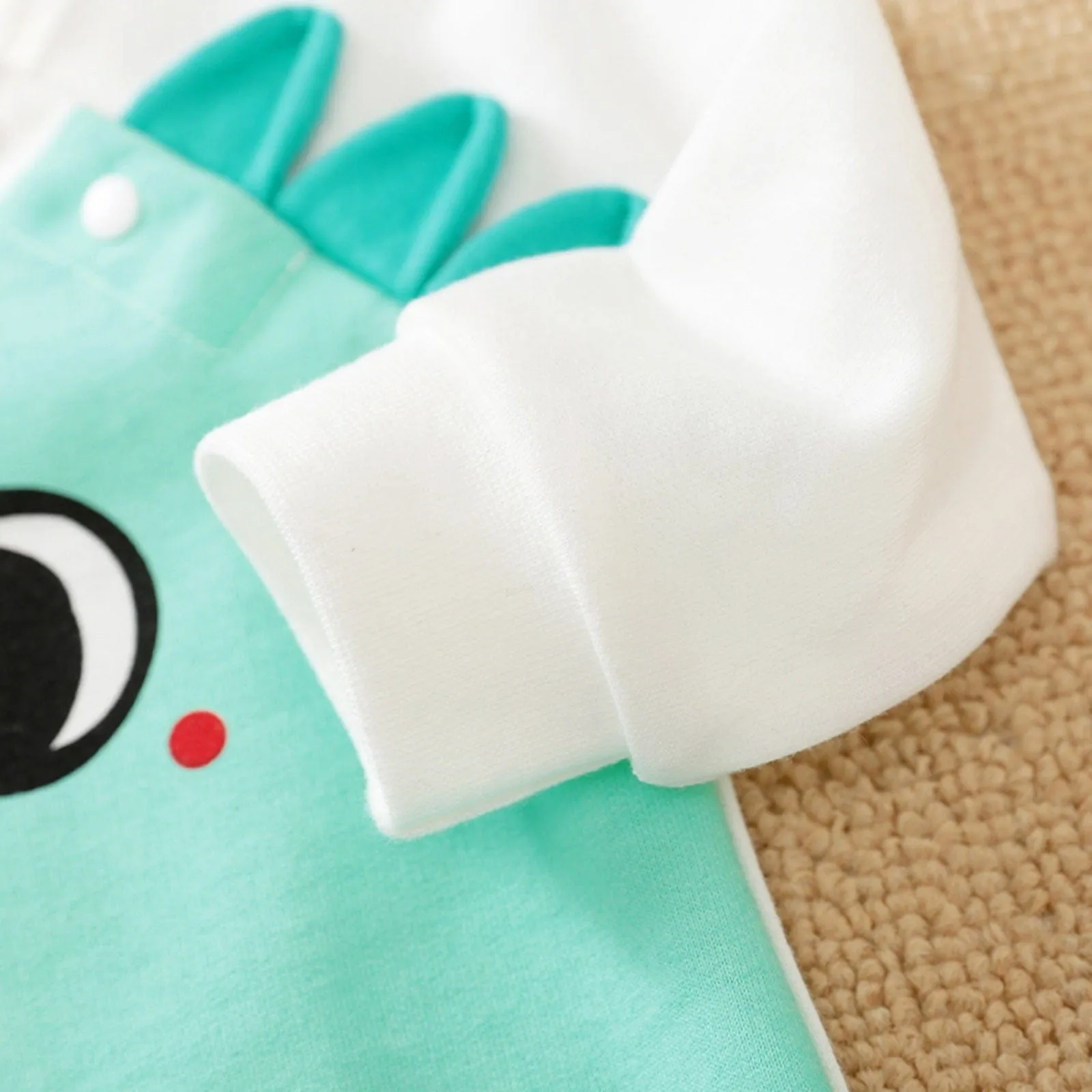 "Dinosaur Sweetie" Long Sleeved Romper