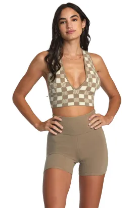 RVCA Womens Fever Knit Bike Shorts