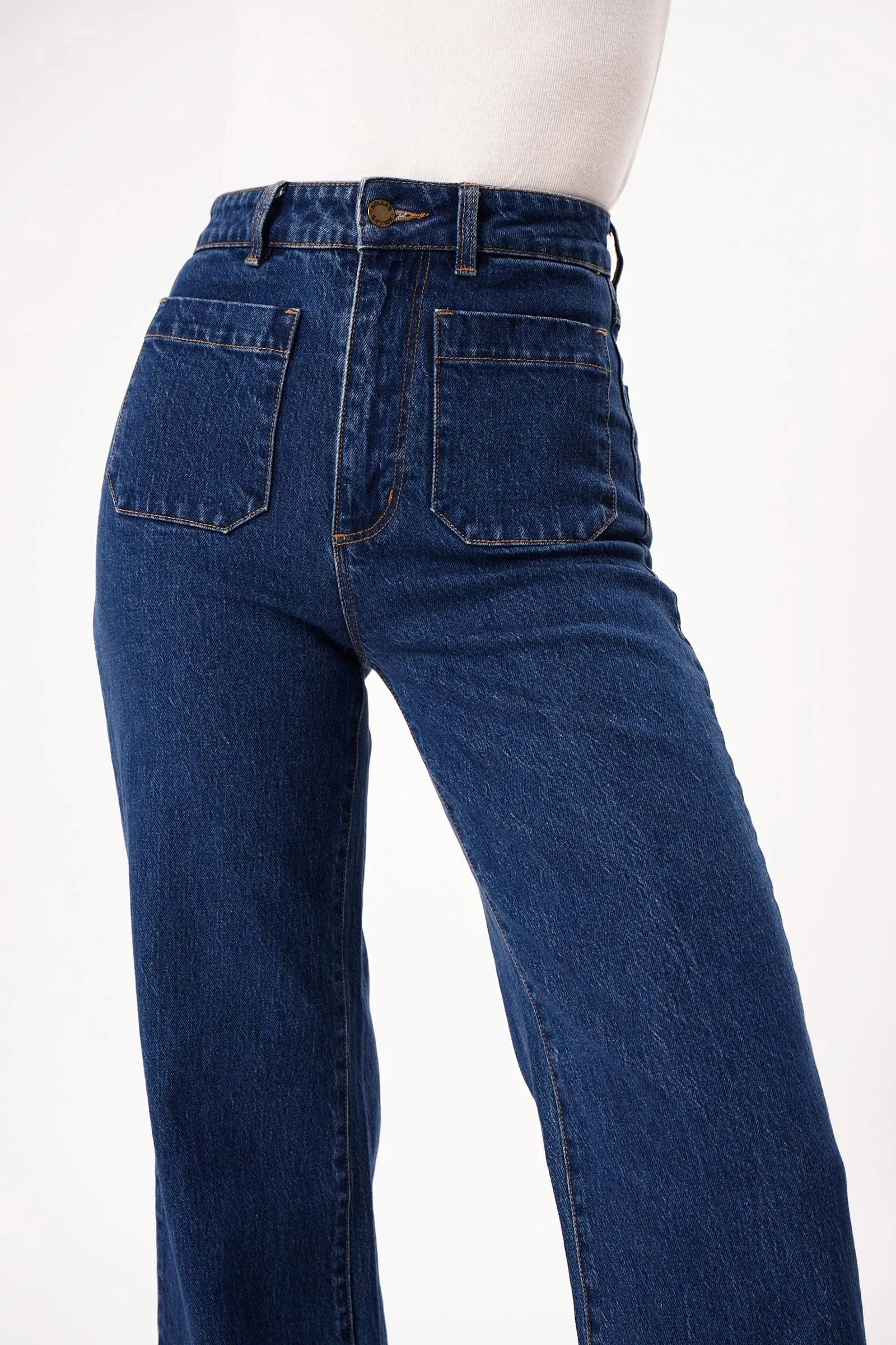 Sailor Jean LONG - Eco Ruby Blue