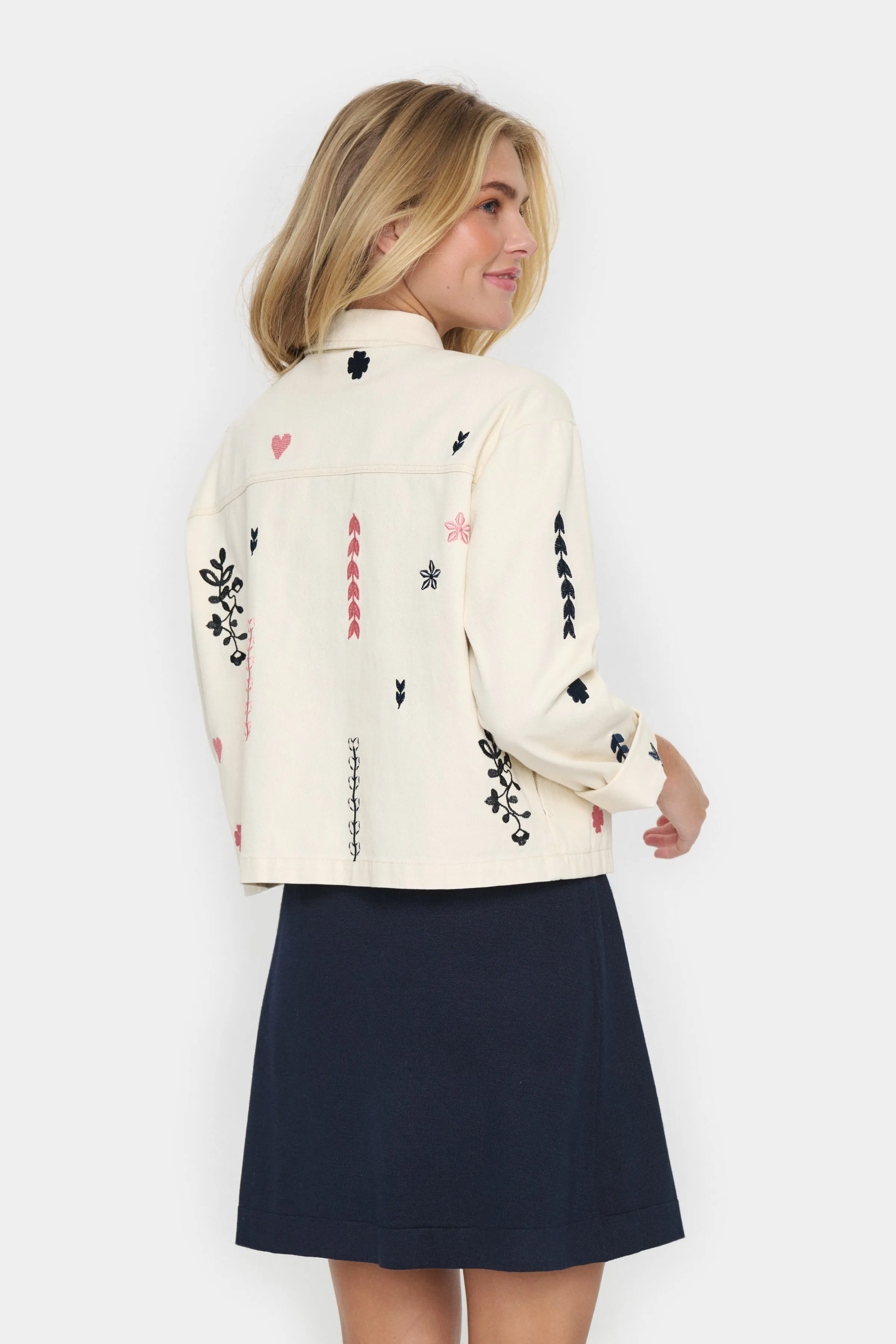 Saint Jean Jacket in Creme