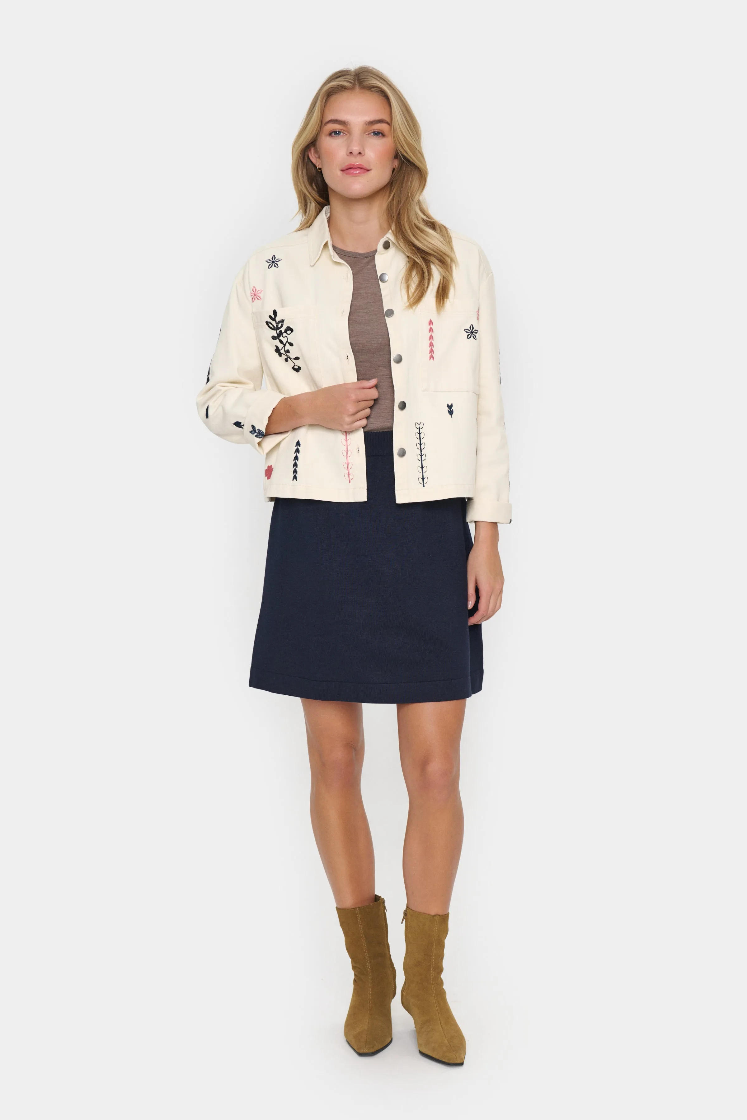 Saint Jean Jacket in Creme