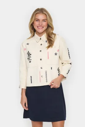 Saint Jean Jacket in Creme
