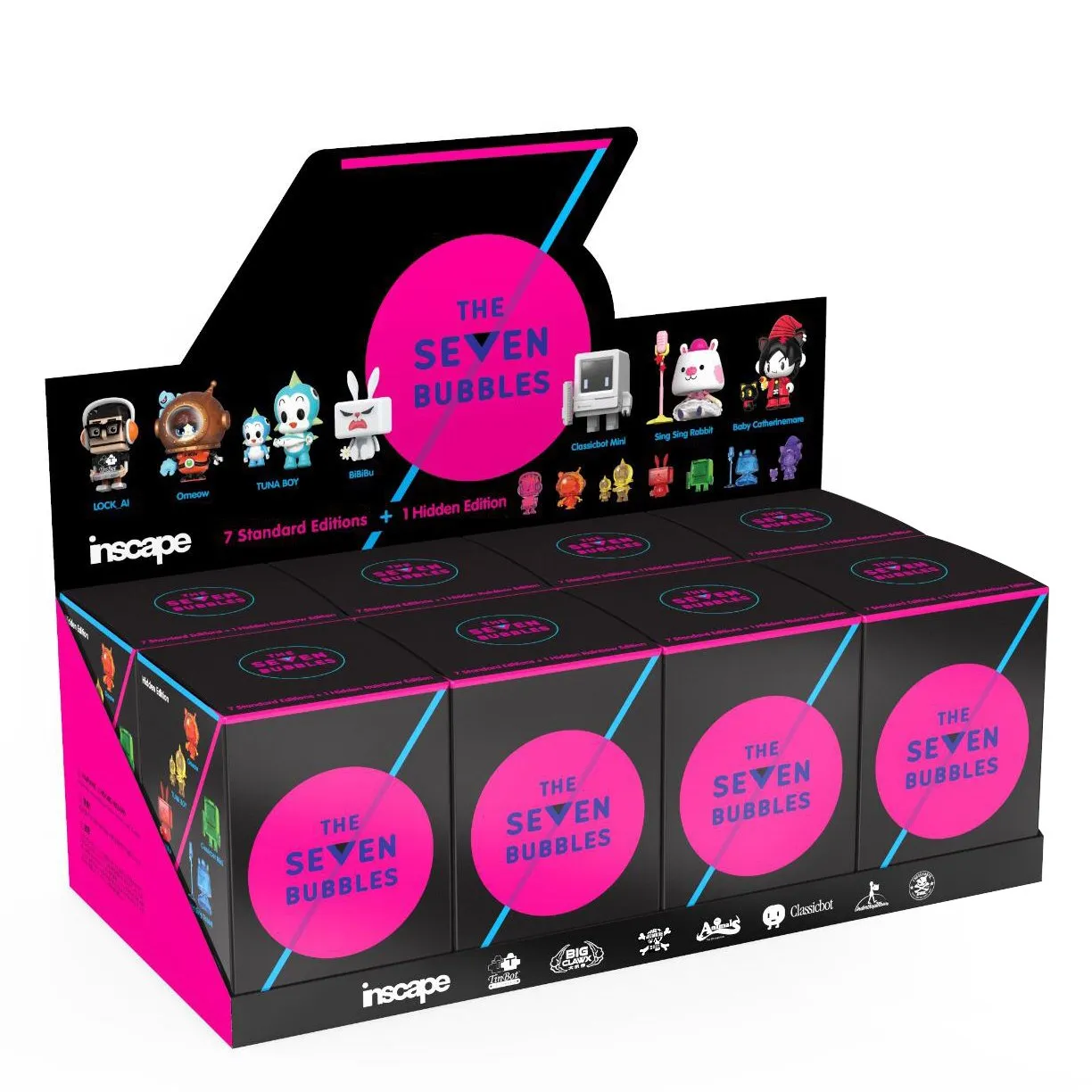 Seven Bubble Blind Box Series by InScape Studios