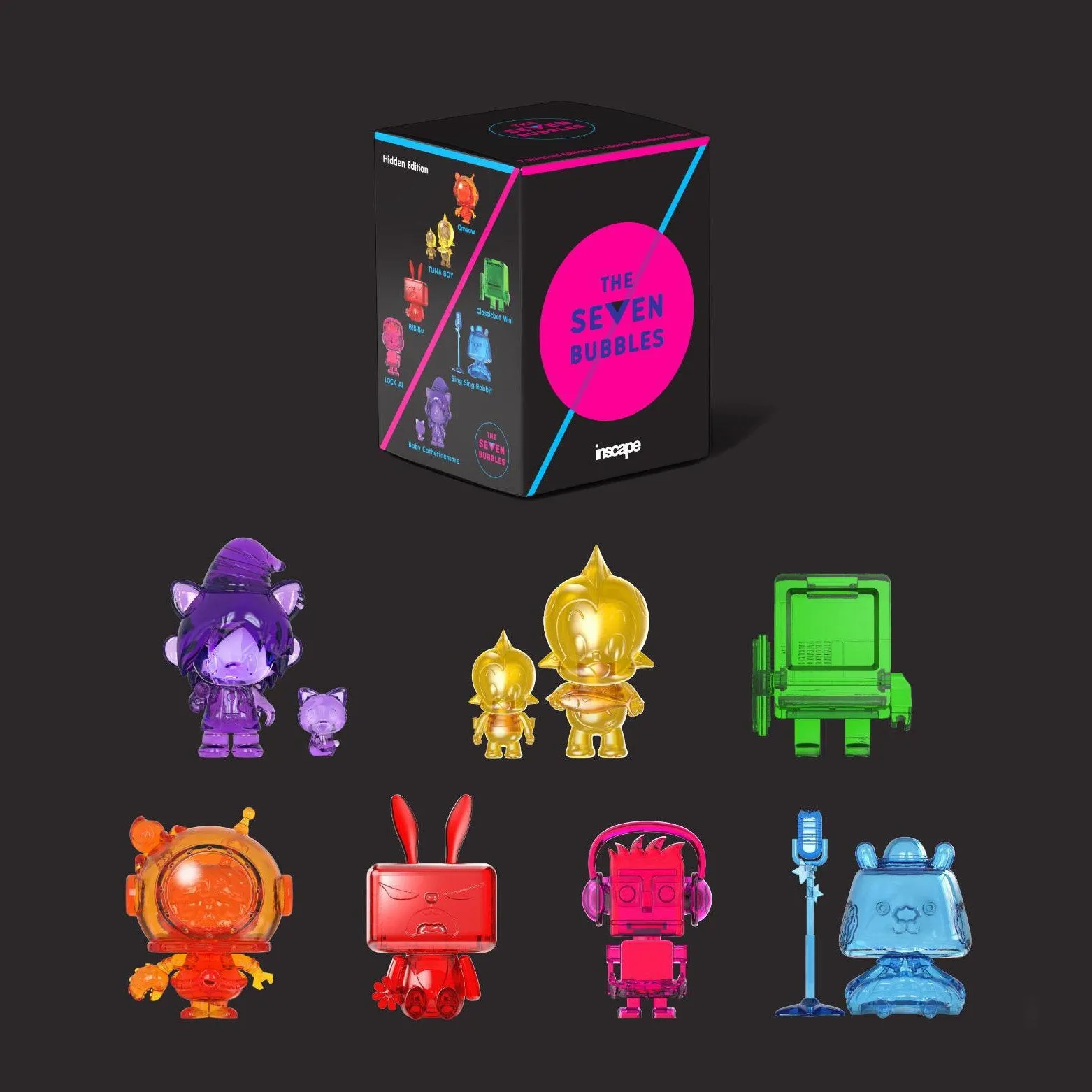 Seven Bubble Blind Box Series by InScape Studios