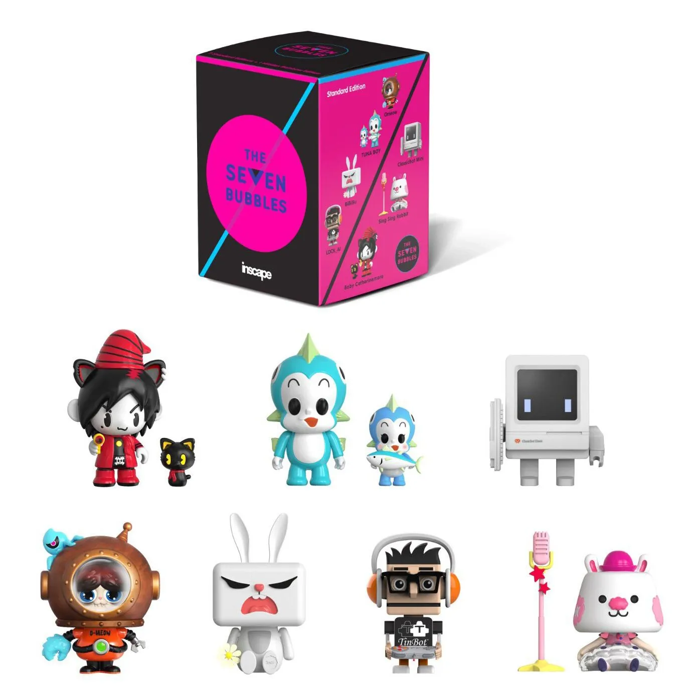 Seven Bubble Blind Box Series by InScape Studios