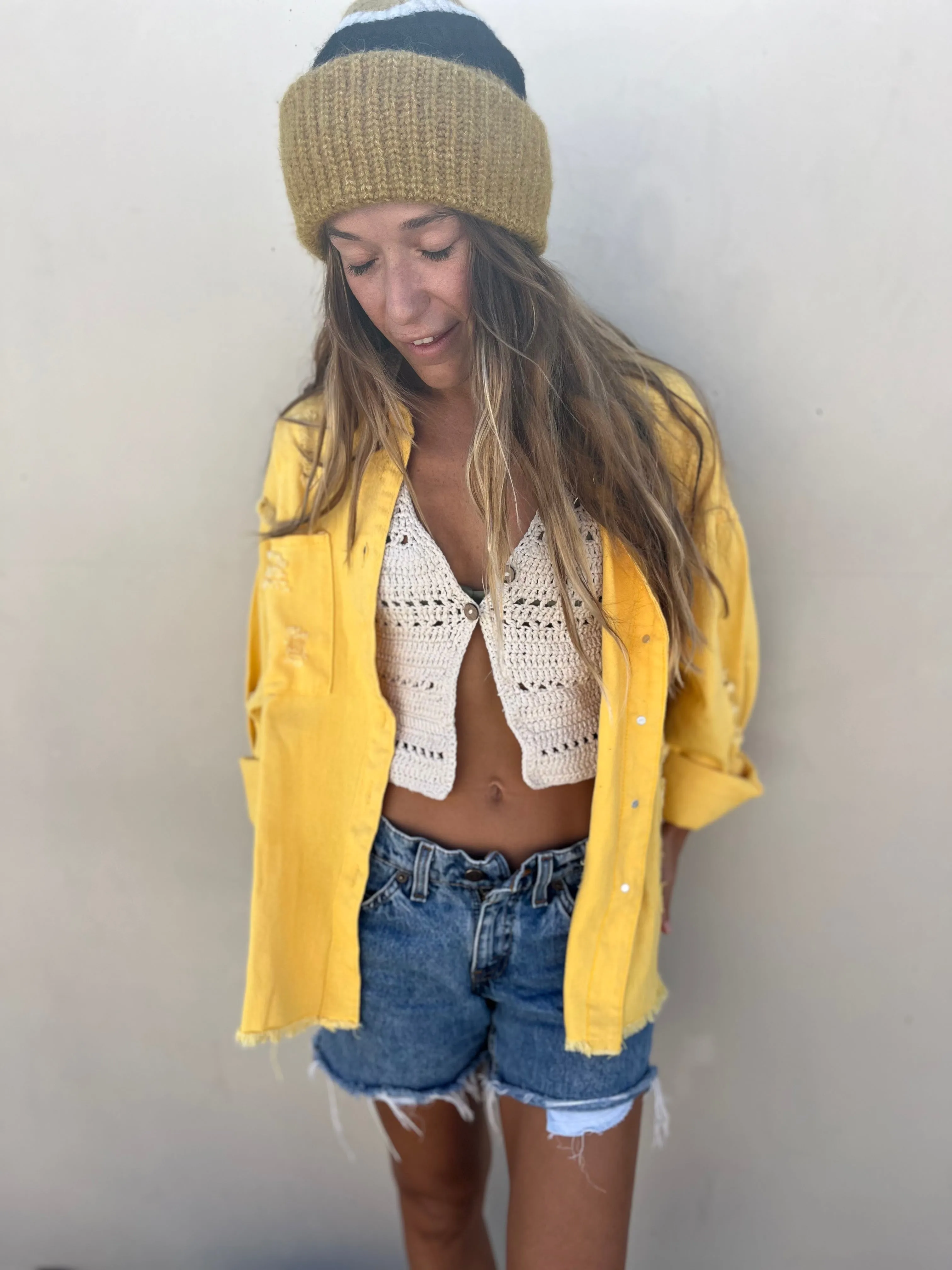 She is a Surfer Amarilla Jacket