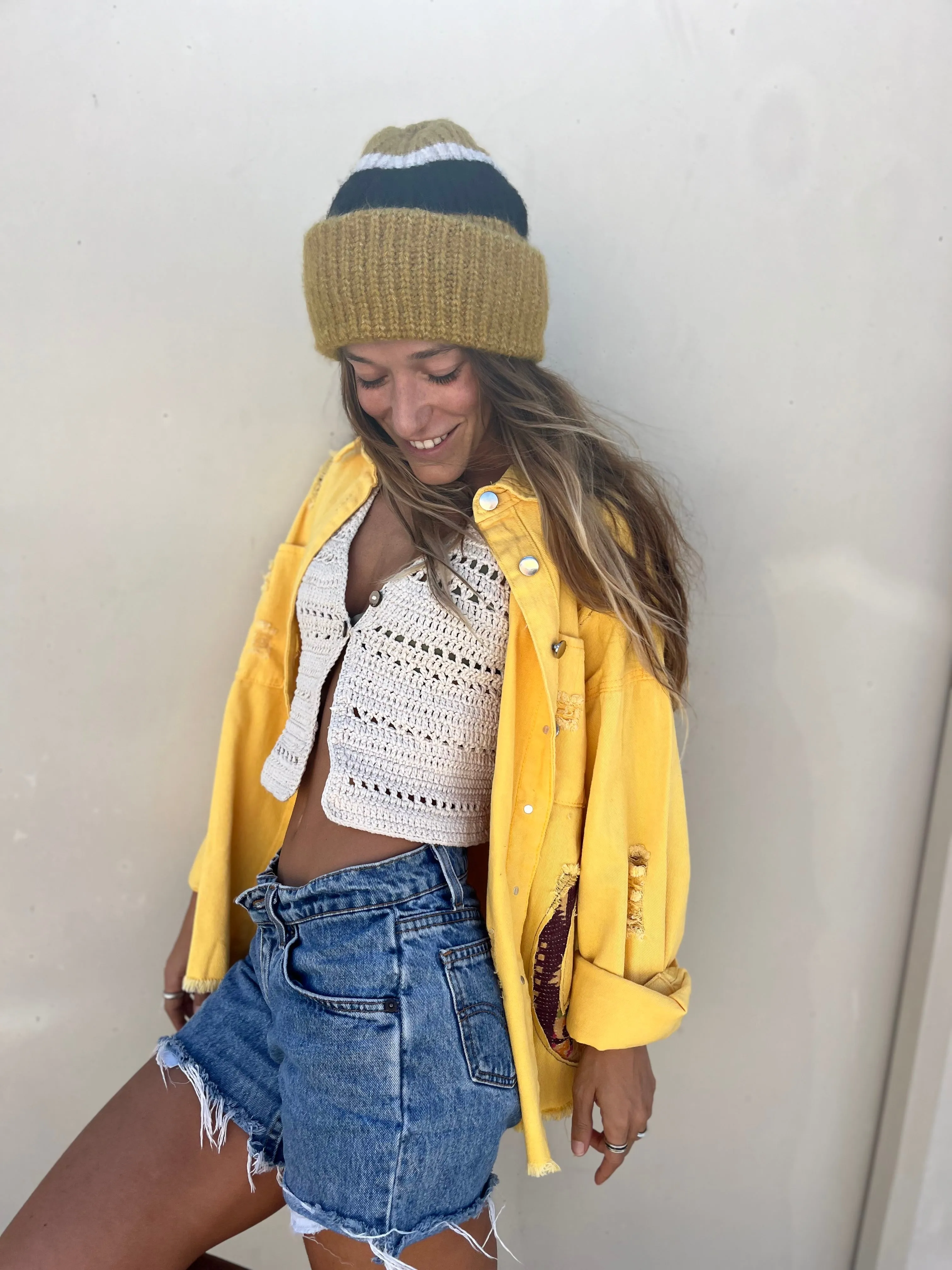 She is a Surfer Amarilla Jacket