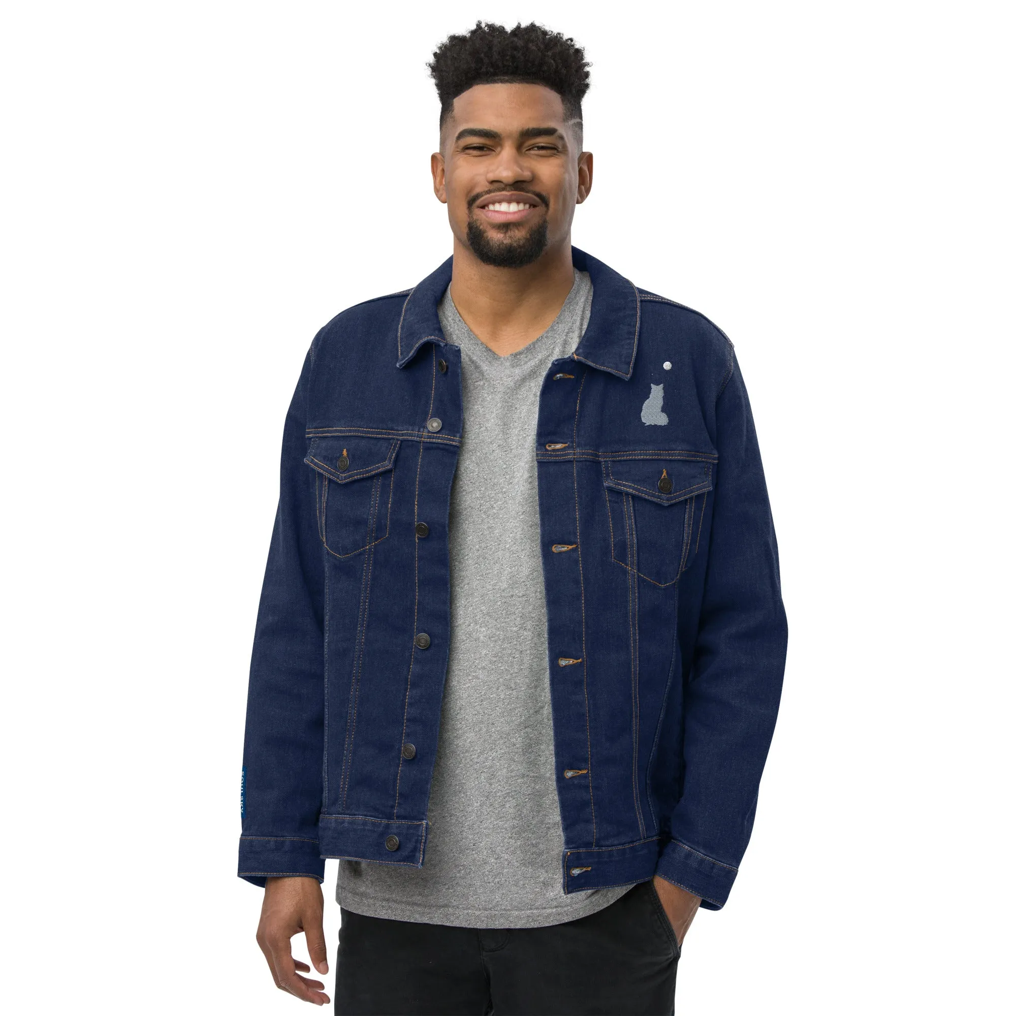 STAR GAZING Unisex Denim Jacket