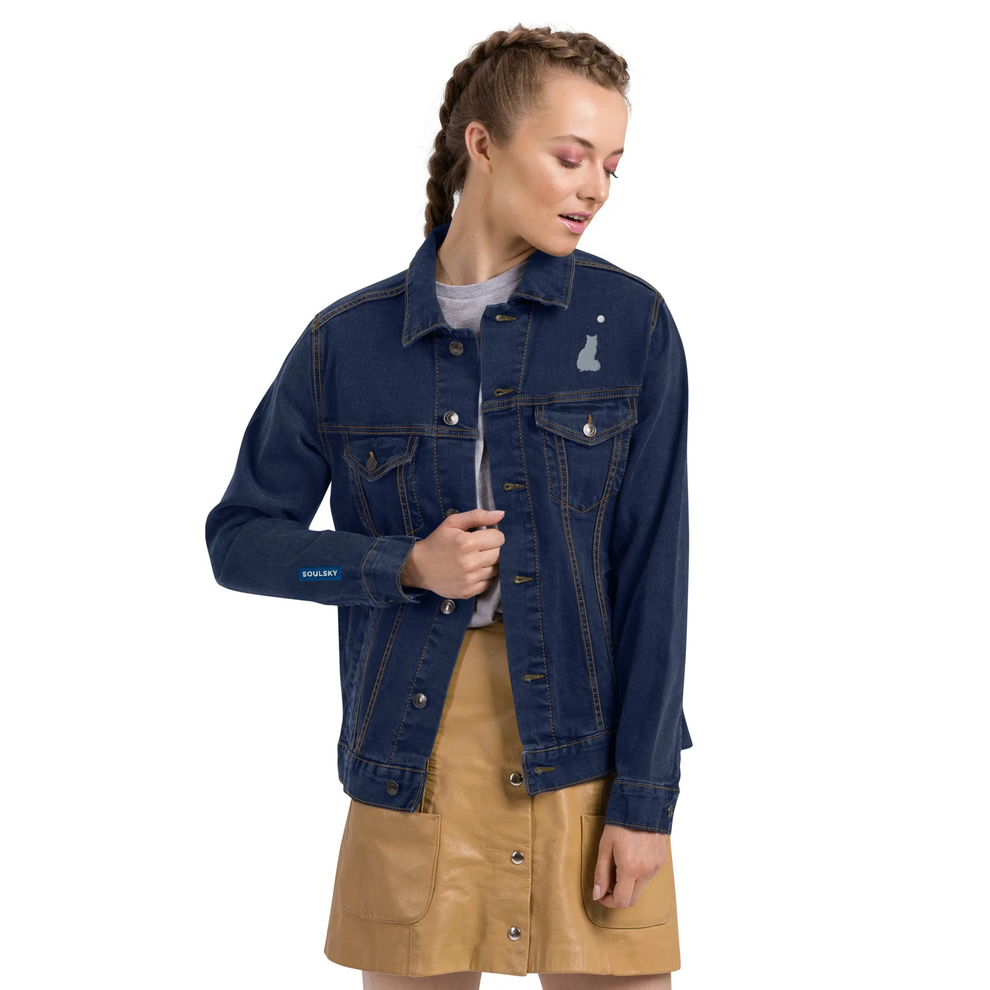 STAR GAZING Unisex Denim Jacket