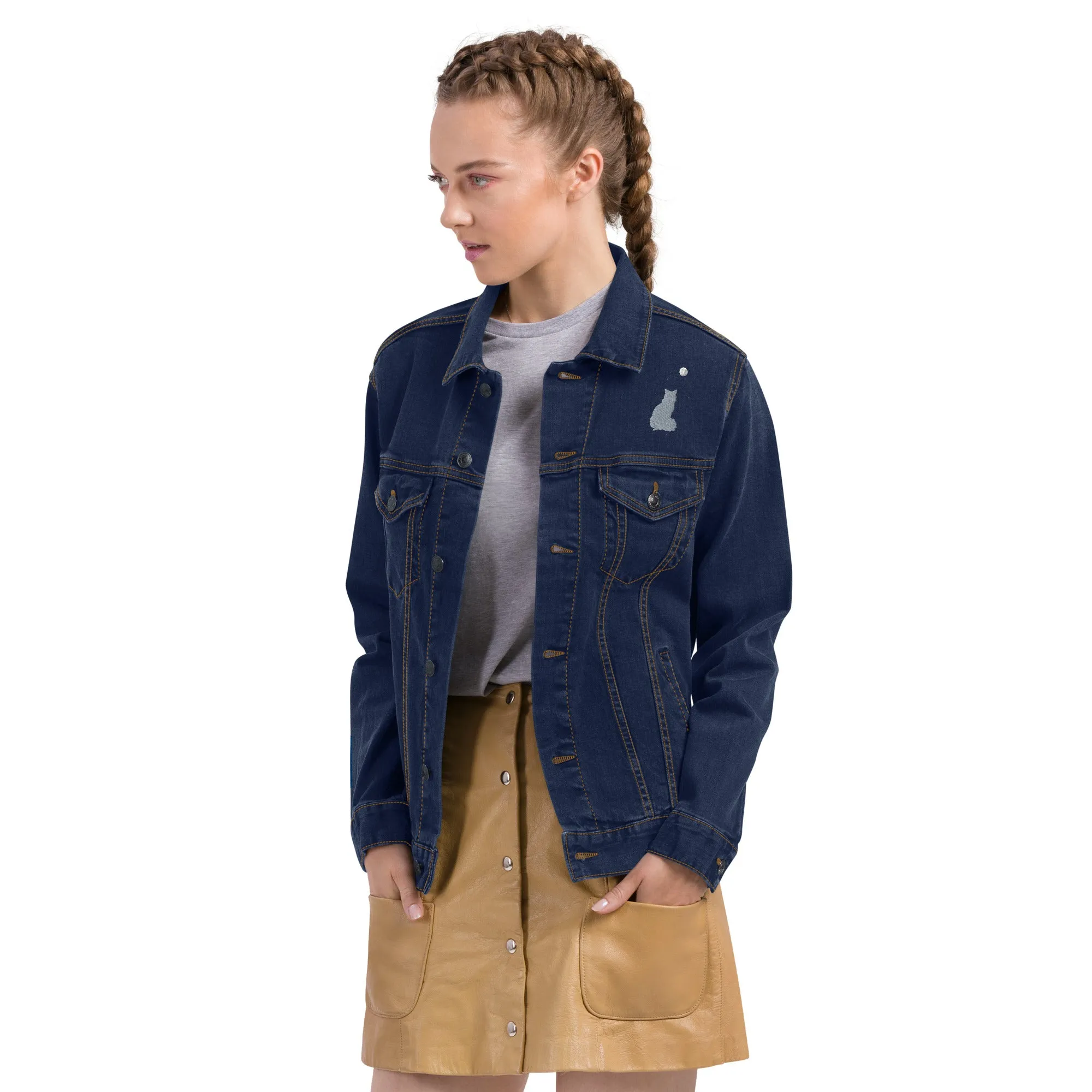 STAR GAZING Unisex Denim Jacket