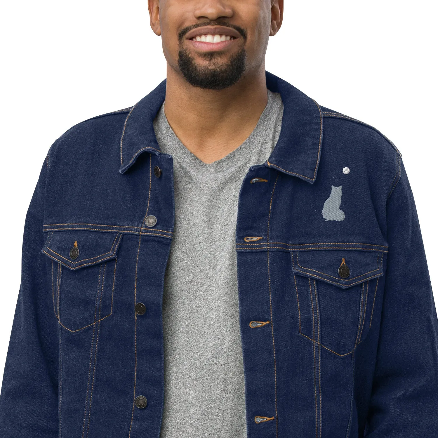 STAR GAZING Unisex Denim Jacket