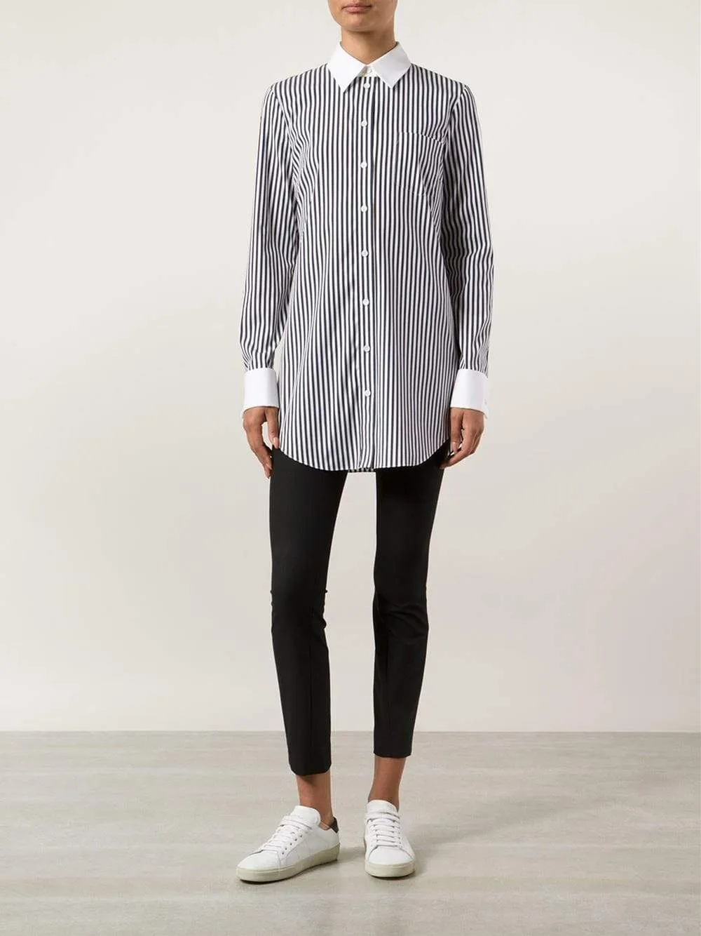 Striped French Cuff Shirt
