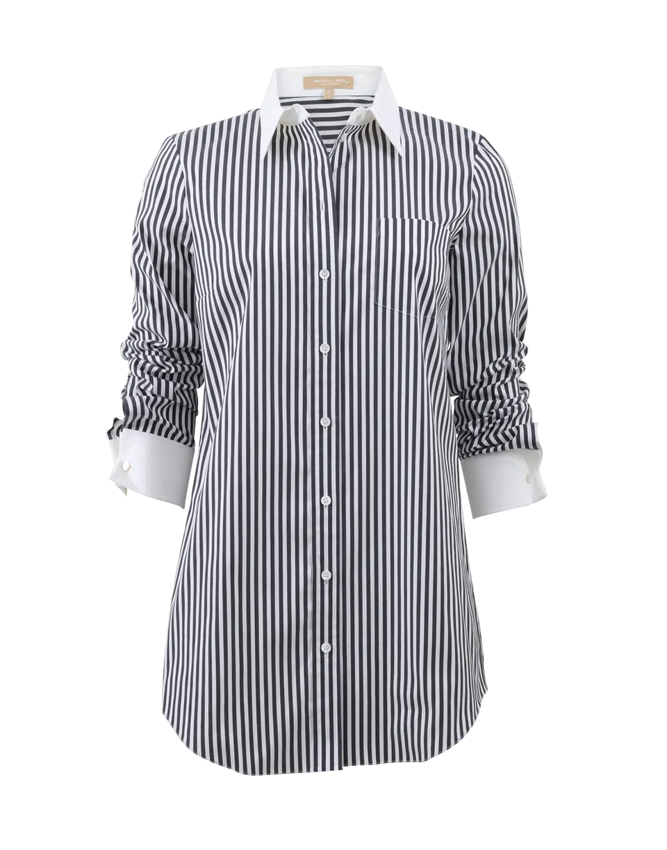 Striped French Cuff Shirt