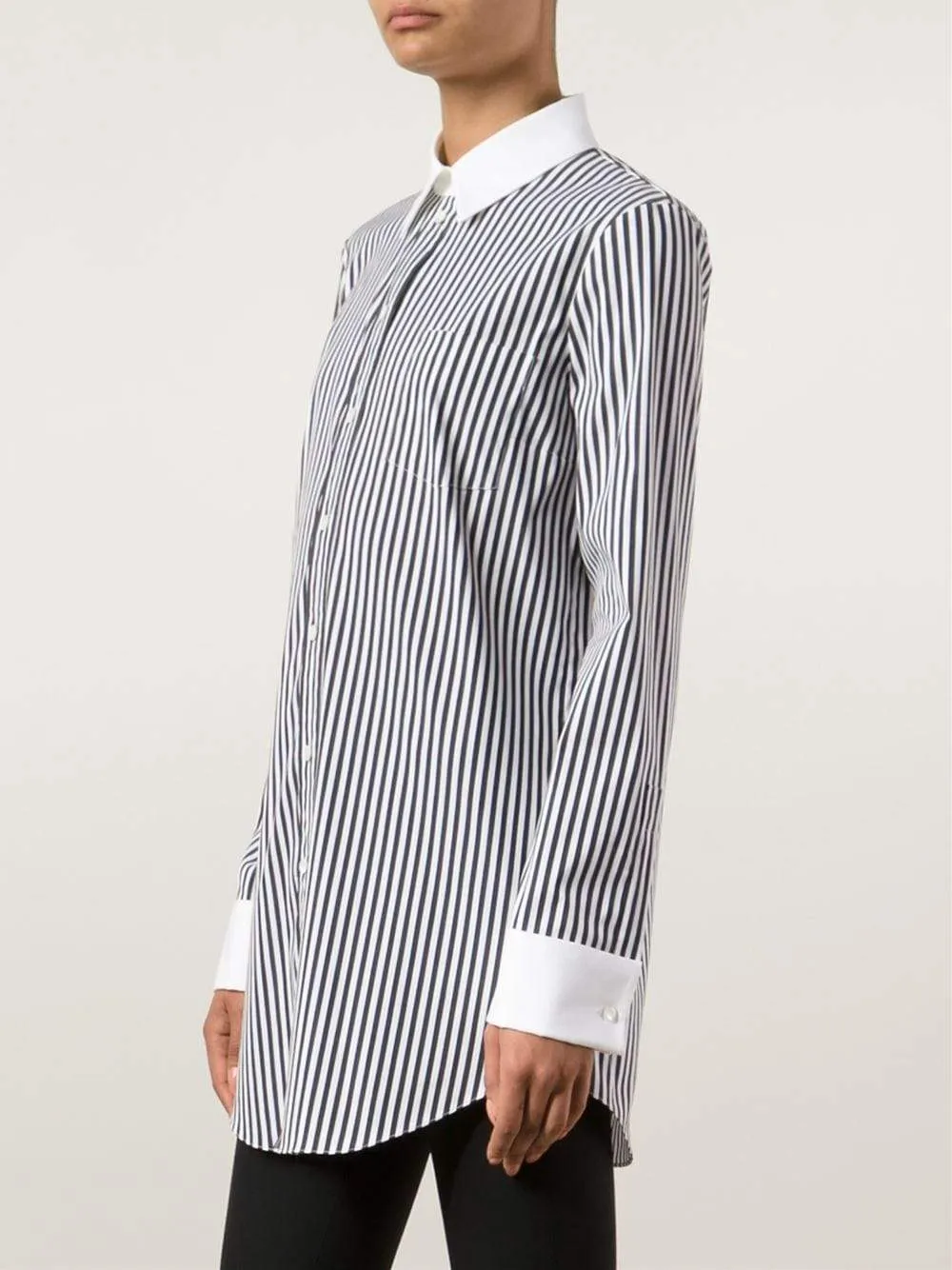 Striped French Cuff Shirt
