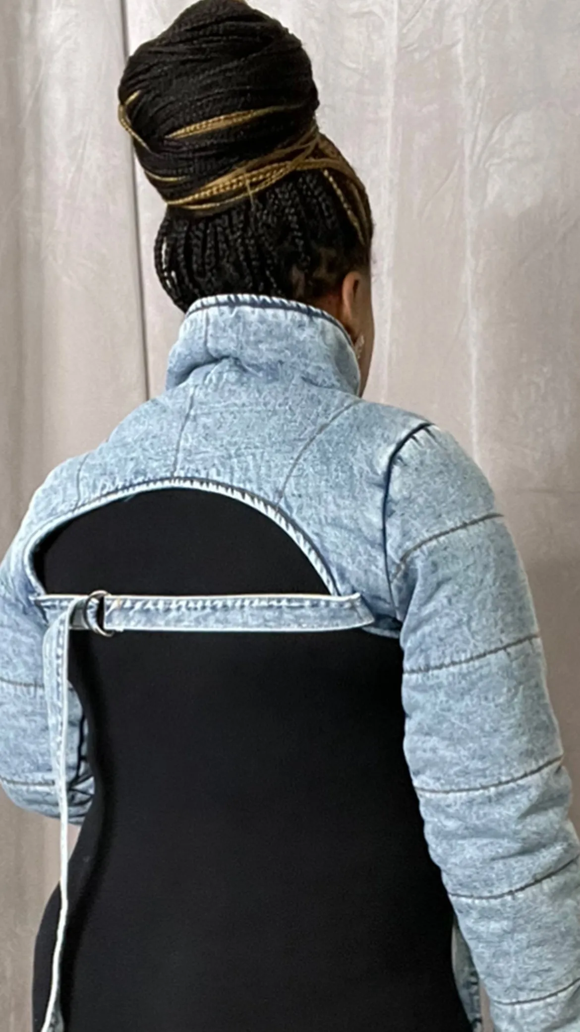 Suspense Denim Crop Jacket
