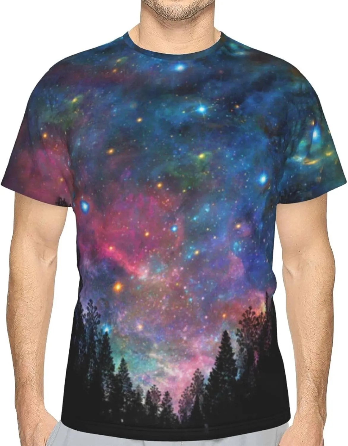 T-Shirts for Men Boys 3D Printed T-Shirts Short Sleeve Graphic Tees Shirt