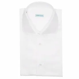 The Herringbone Dress Shirt | White
